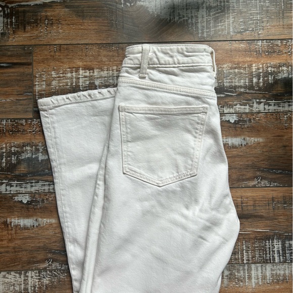 Zara Ecru Stove Pipe Jeans - Picture 4 of 6